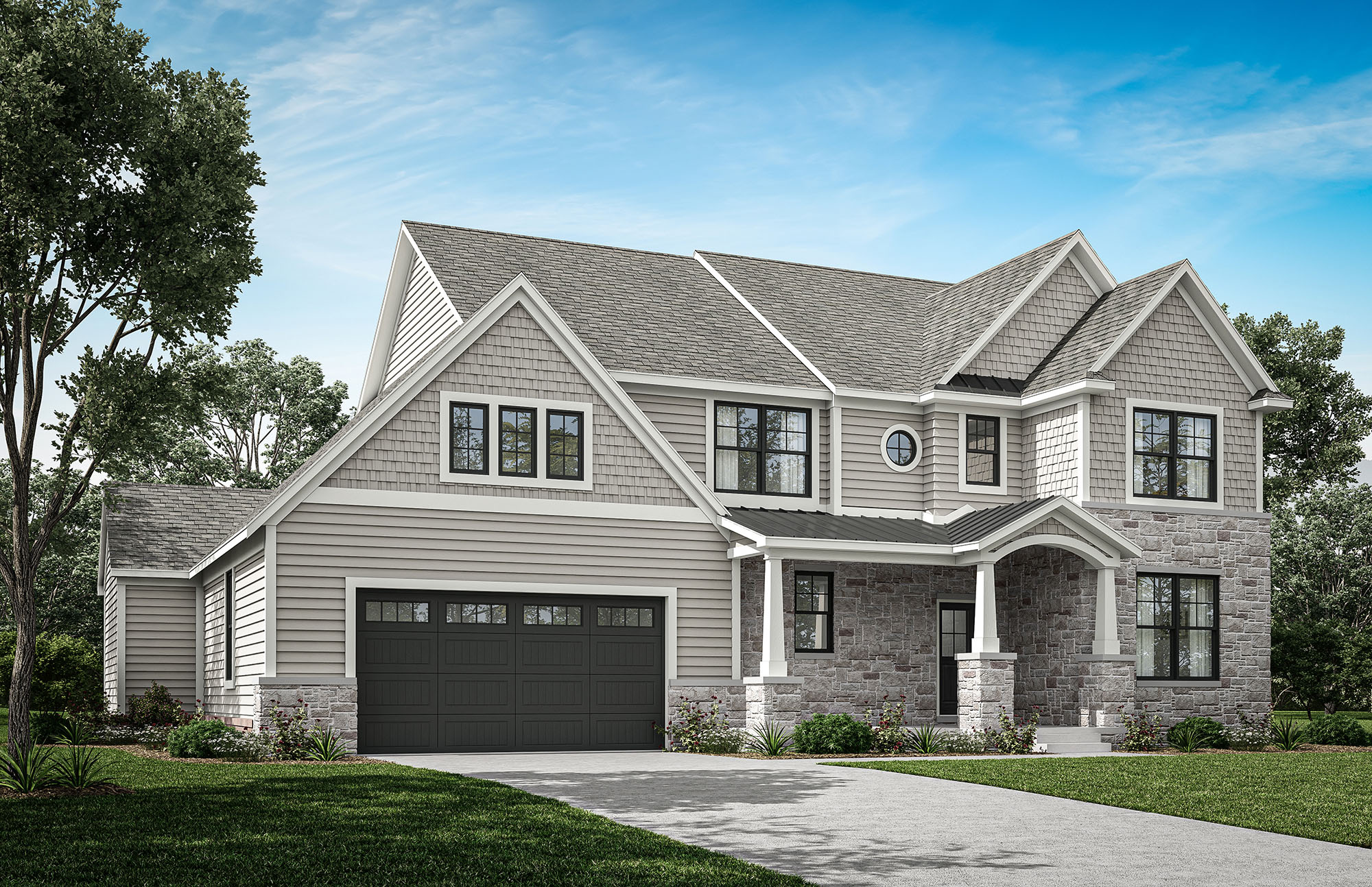 Four Plans, Sized for Empty-Nesters and Move-Up Families